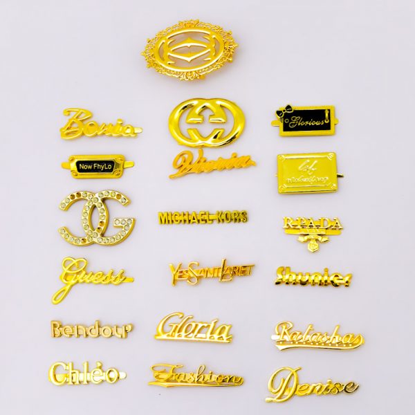 Badge, an external bag of, different multi-shaped iron