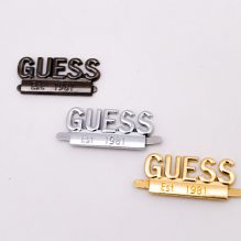Badge, an external bag GUESS of high quality, multi-shaped iron