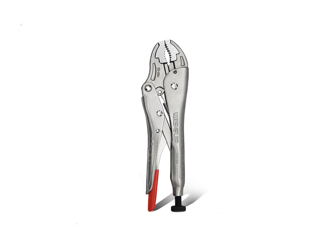 Wiseup 5 Inch Straight Jaw Locking Pliers