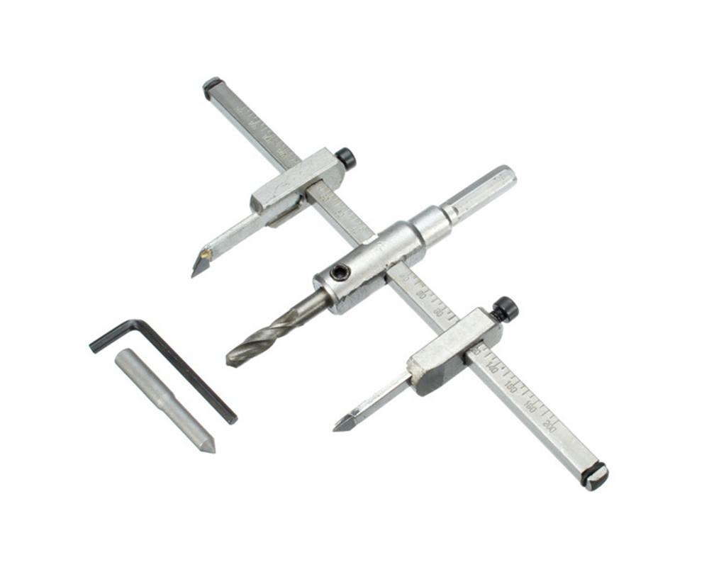 Adjustable Hole Saw for Wood, PVC, and Plaster