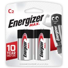 Energizer E93 BP2 Max C Alkaline Batteries - Pack of 2