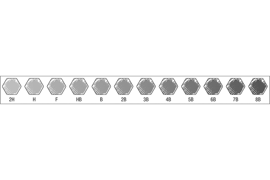 Faber-Castell 9000 Graphite Pencils - Set of 12 in Metal Box - Image 3