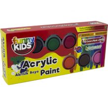 Rich Funny Kids Acrylic Paint Set 12 Colors