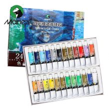 Maries Oil Paint 24 Colors 12ml Painting Set Oil Paint for Painting Student