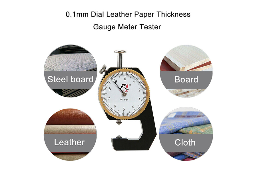 0-10mm 0.1mm Dial Thickness Gauge Meter Tester - Image 3