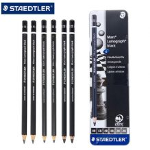 6pcs STAEDTLER 100B G6 Standard Pencils