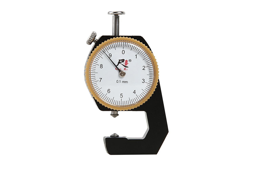 0-10mm 0.1mm Dial Thickness Gauge Meter Tester