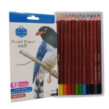 Keep Smiling Pack of 12 Soft Pastel Pencils