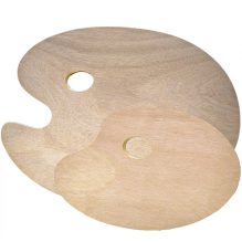 Wooden Paint Palette