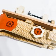 Spanish Leather Stitching Horse With Clamp