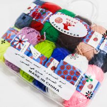 Bag of 12 Threads, Made in China, Different Colors