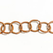 Red Copper Rings 6 mm thickness