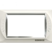 White Quad Electric Wall Cover