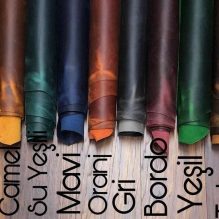 100% Natural Cowhide Leather Imported from Turkey - 1.4-1.6mm Thickness