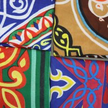 Light fabric shapes Ramadan