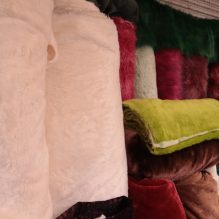 Soft fur fabric long hair