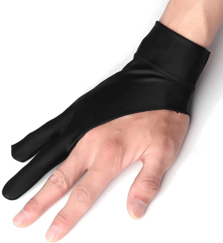 Artist Glove for Drawing Tablet ,1 PCS of Free Size, Good for Right Hand or Left Hand