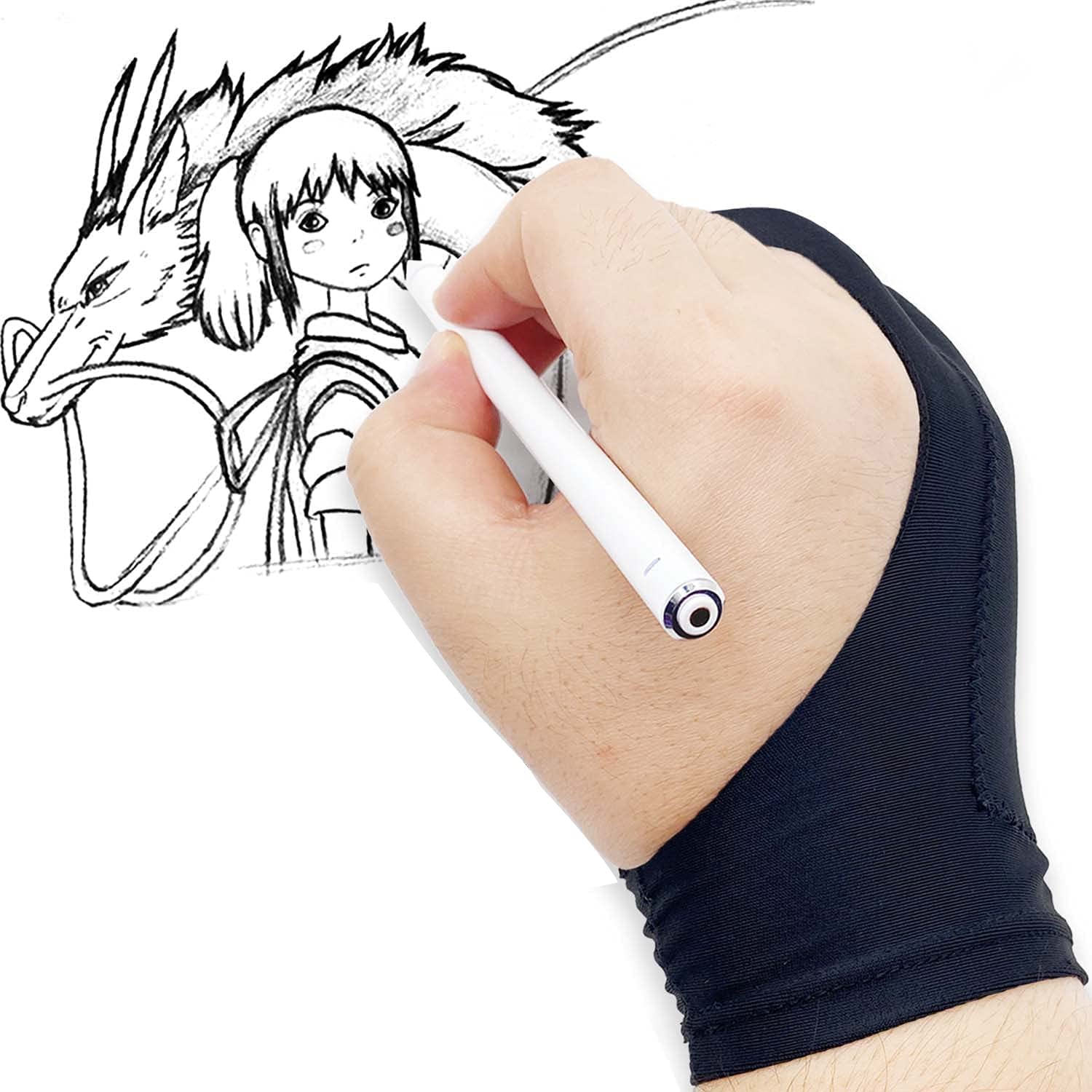 Artist Glove for Drawing Tablet ,1 PCS of Free Size, Good for Right Hand or Left Hand - Image 2