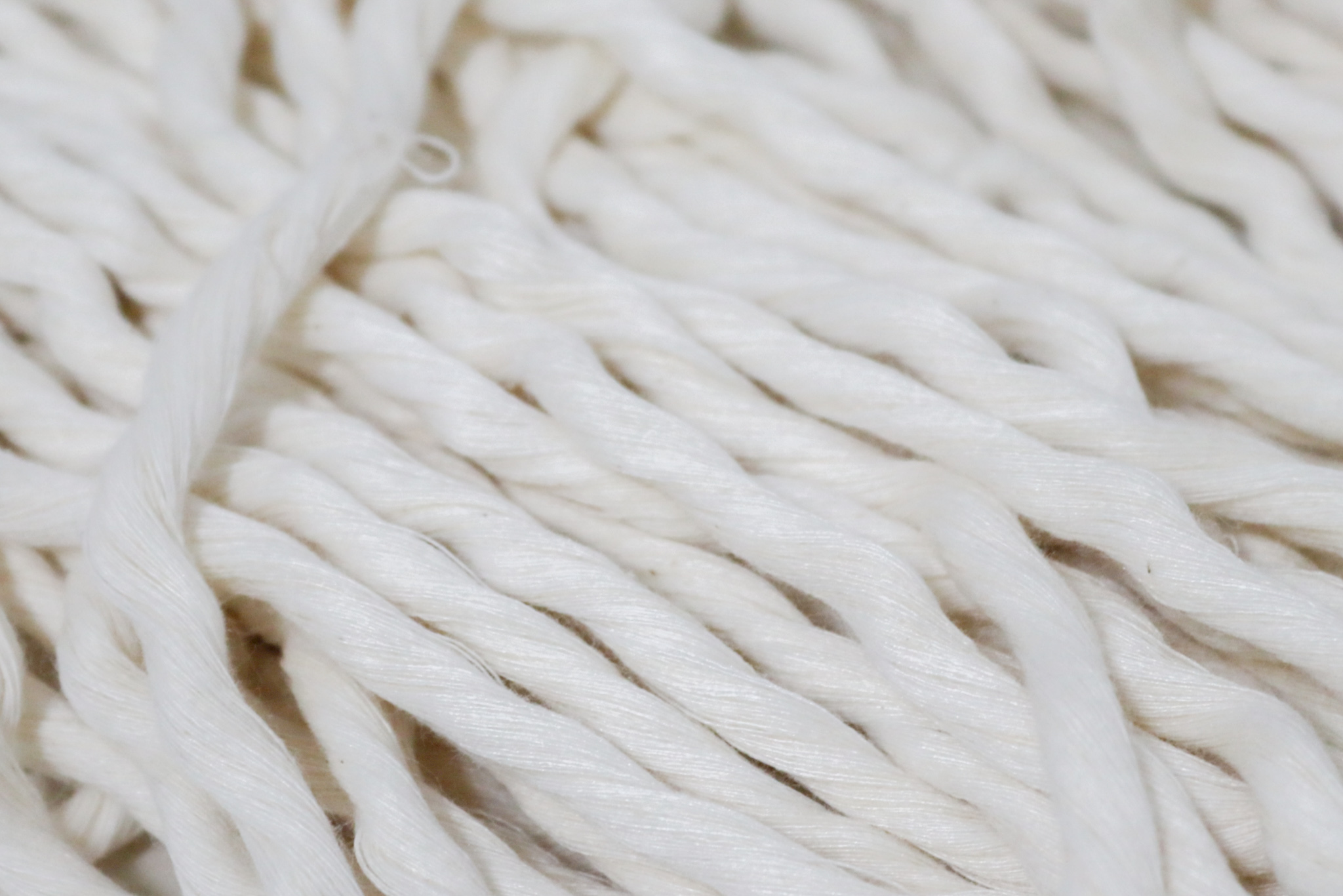Macrame thread 100% cotton solution