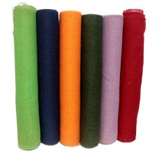 Burlap Fabric Different Colors