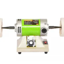 Jewelry Polishing Machine, Desktop Double Head For Buffer