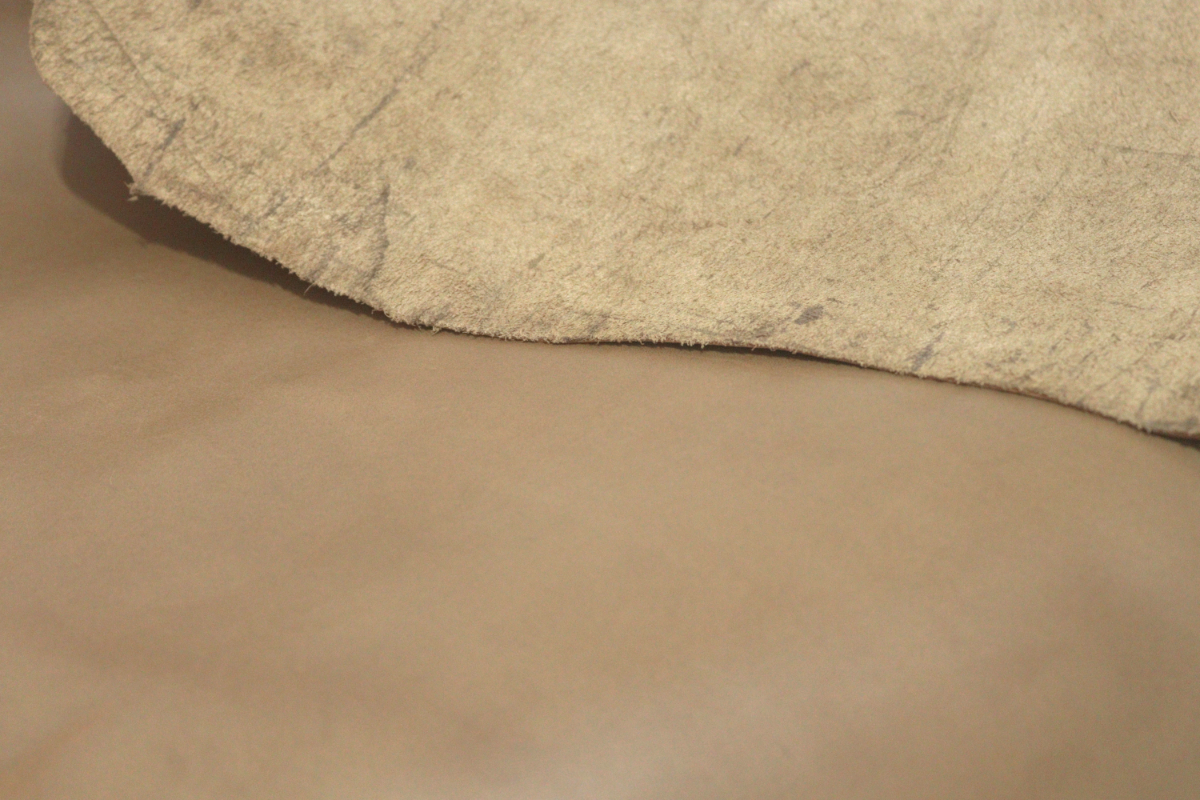 Natural Leather in Various Colors - 1 Foot