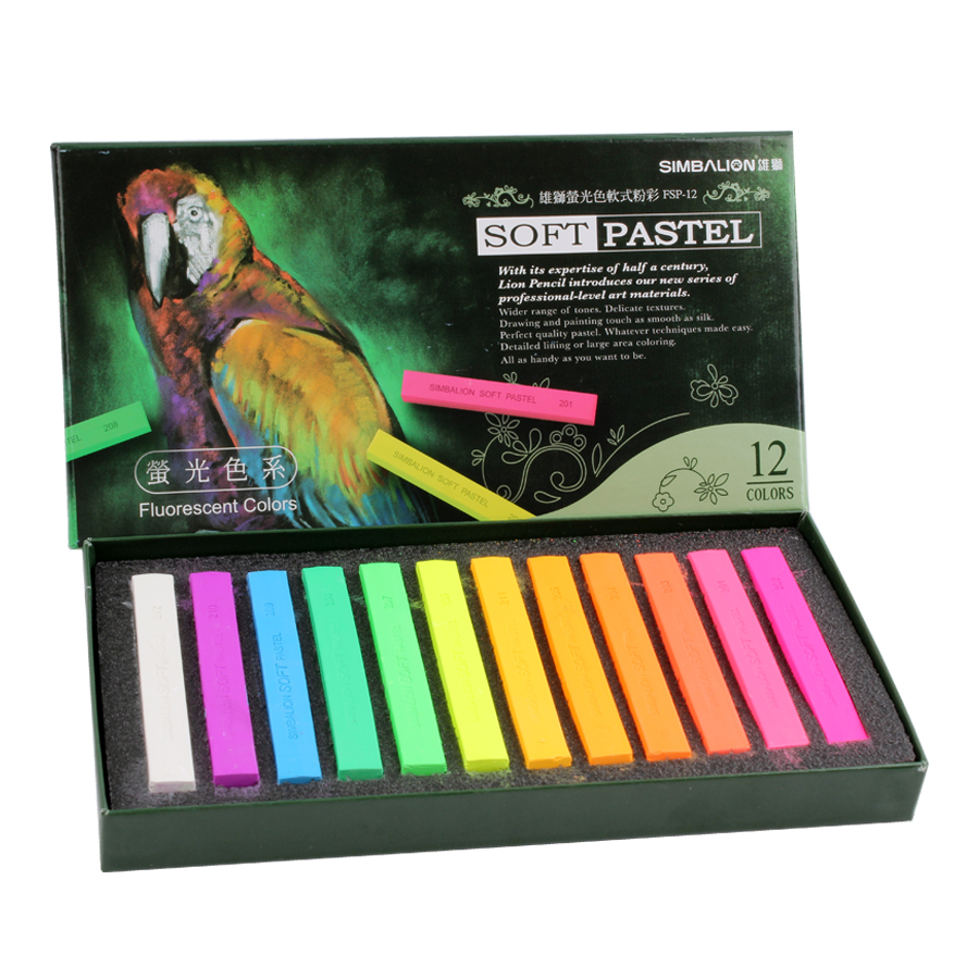 01- FSP - 12 colors pastel phosphorous soft sympalion 12 colors shades model