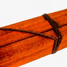 A group of 3 pieces of rare red rose wood 60 cm long ×2 cm width and 1 cm rectangular height