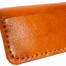 Genuine leather wallet, fully handmade