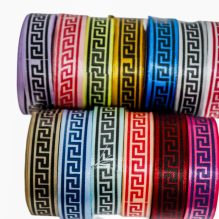 Embroidered Satin 2.5cm Multi Use 12m Length