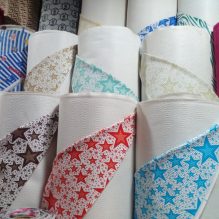 High Quality multi-use Star Printed Leather
