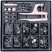 Snap Button Pliers Kit for DIY Clothes Jackets Leather Crafts
