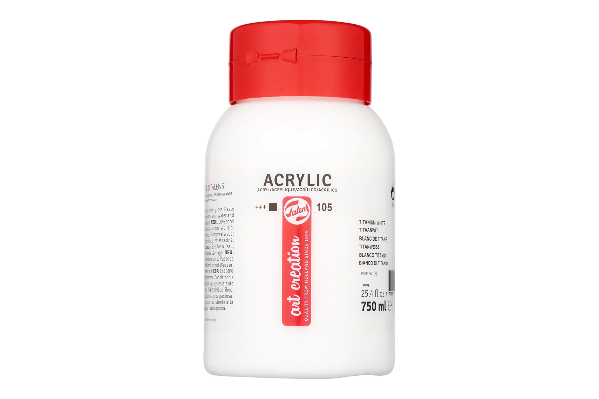Acrylic Colour Jar 750 ml