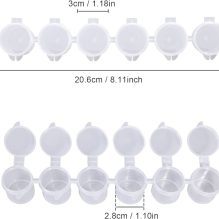 Mini Paint 6 Pots Pod Strips Color Organizer
