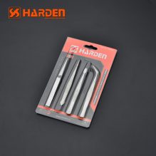 4PCS Stainless Tweezer Set