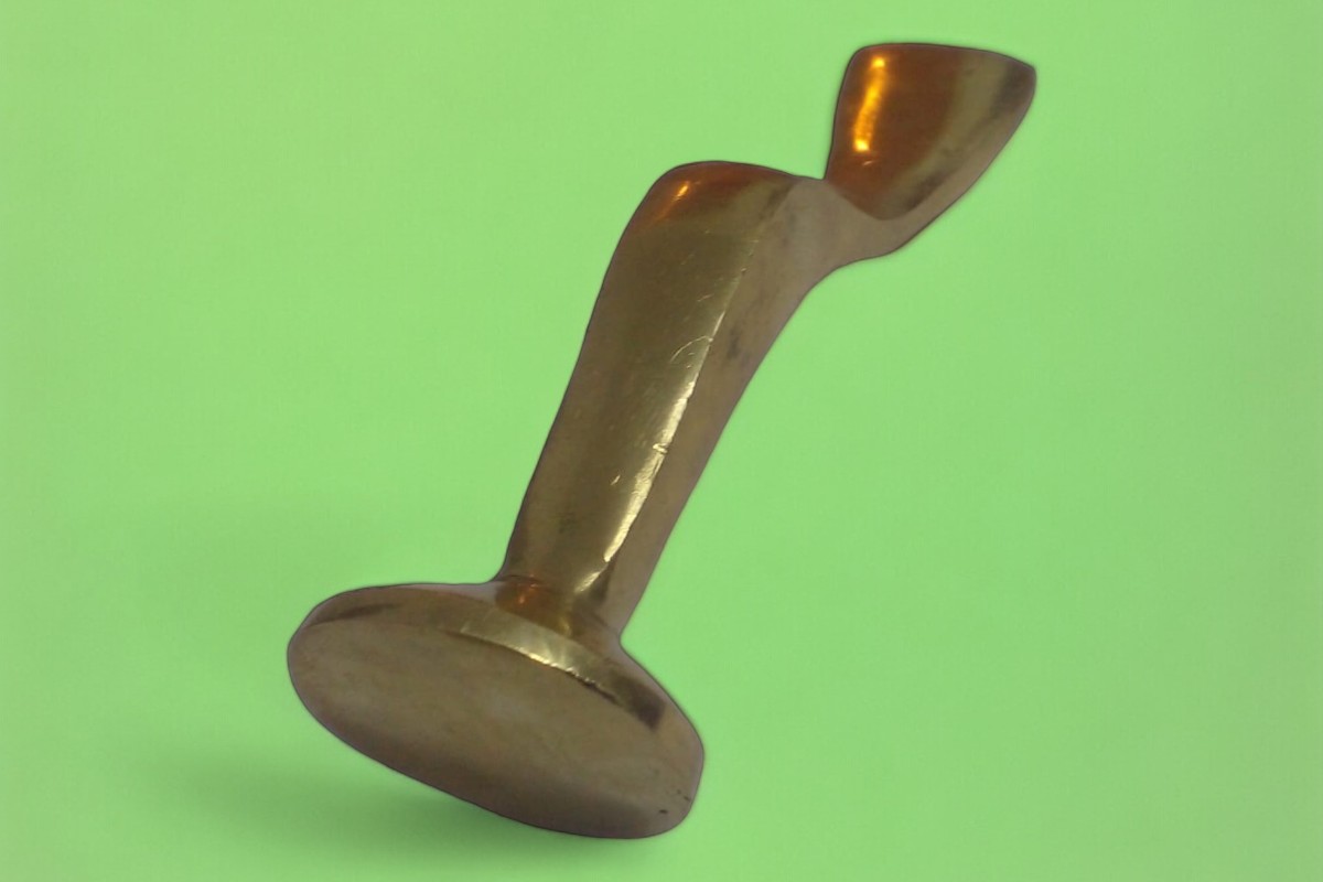 Heavy Brass Leather Mallet - Image 4