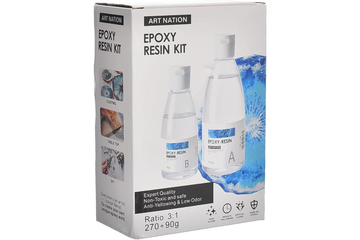Art Nation Pour Epoxy Resin Kit 2 Bottels (270g+90g)