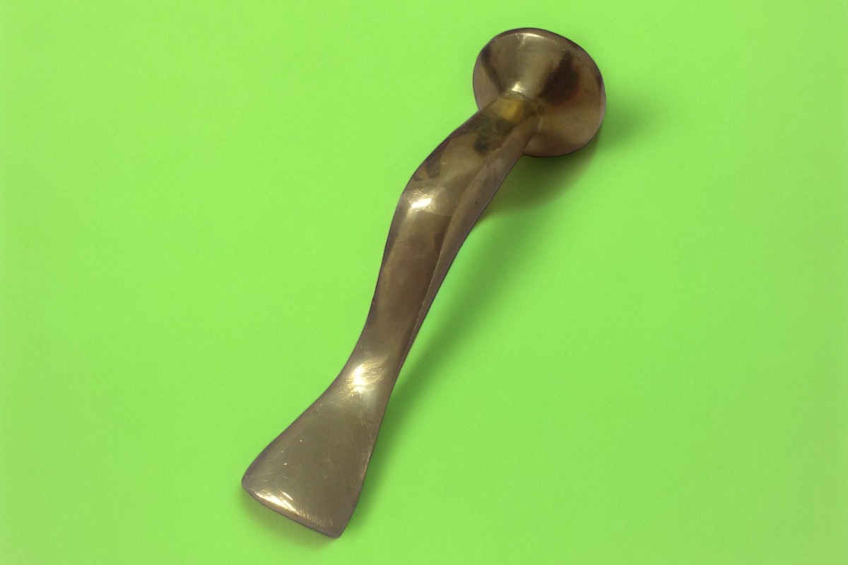 Heavy Brass Leather Mallet