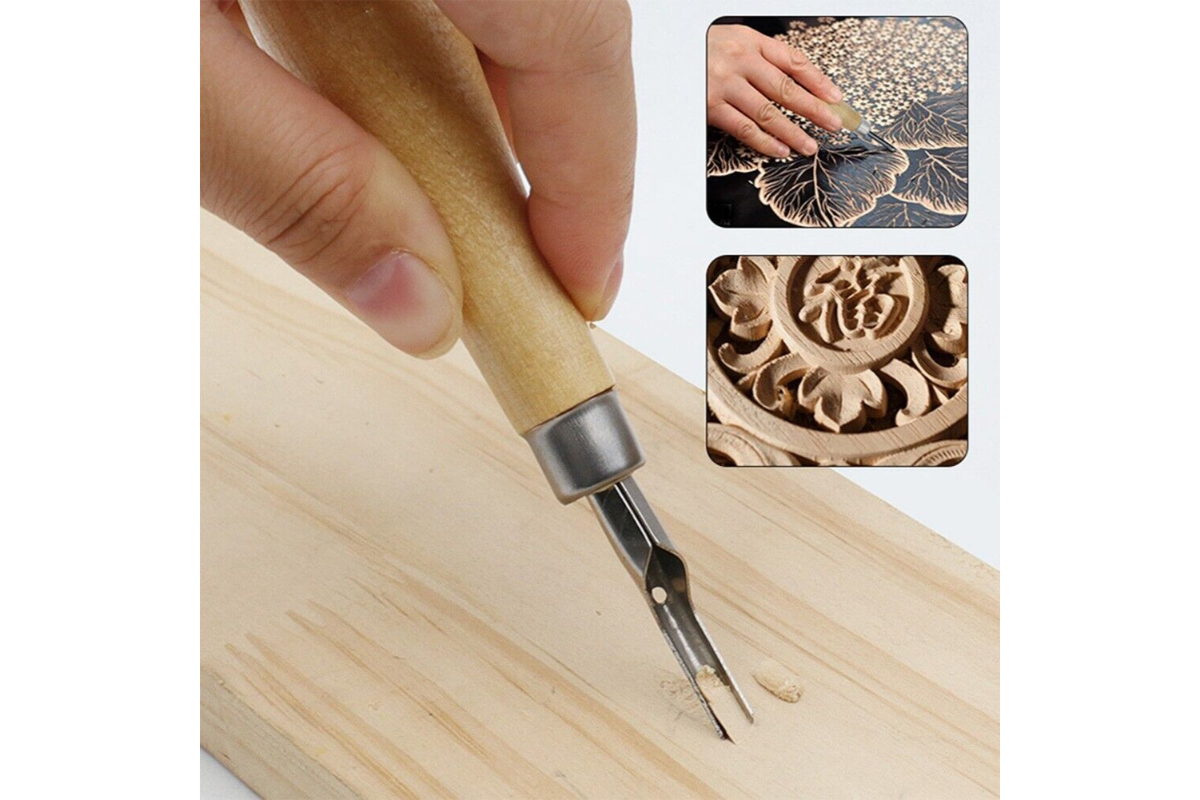 Lino Wooden Blade Carving Set - Image 7