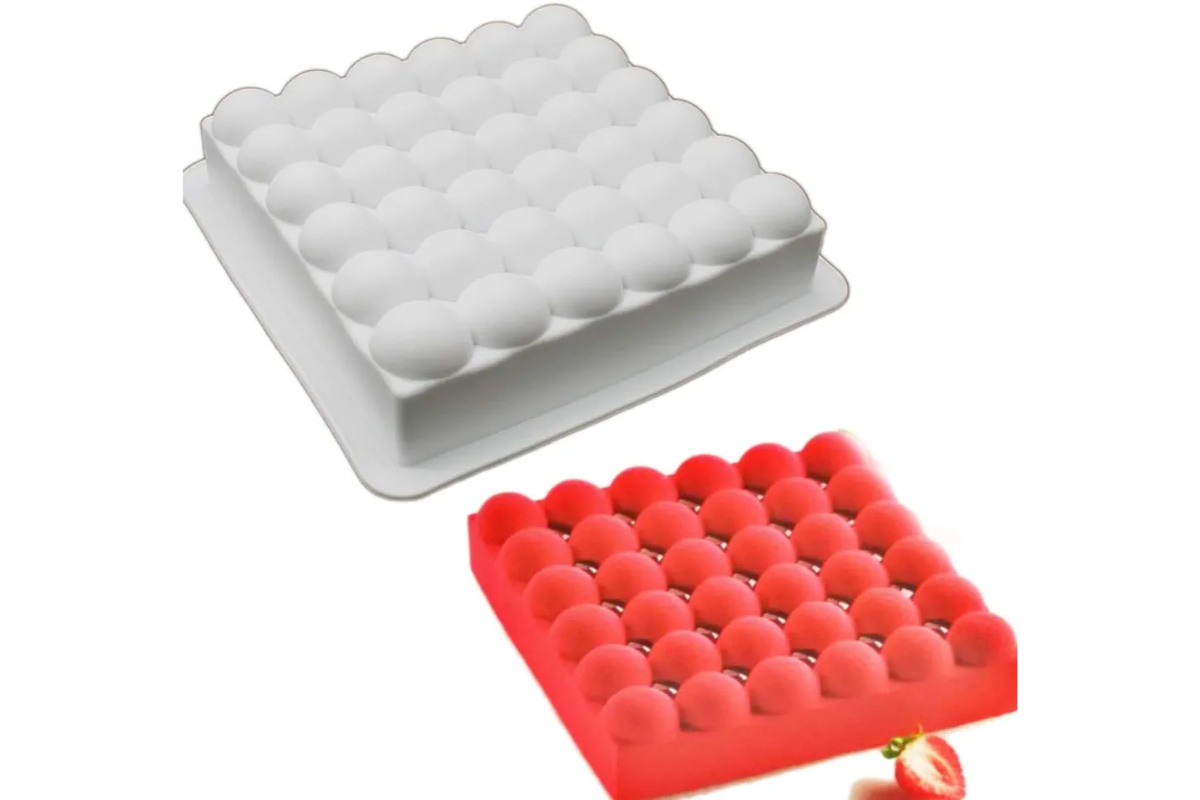 8.5 inch square silicone mold
