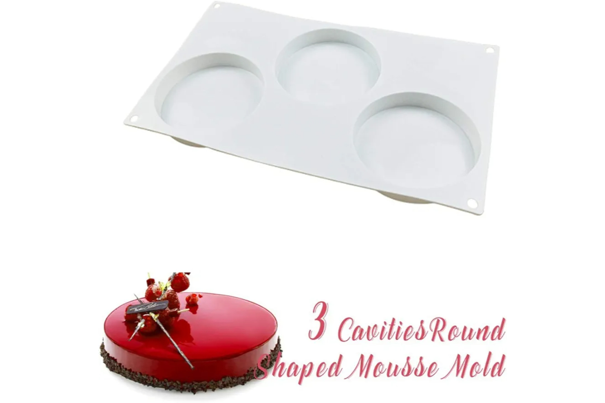 3Cavity Disc Lollipop Candy Chocolate Mold - Image 4