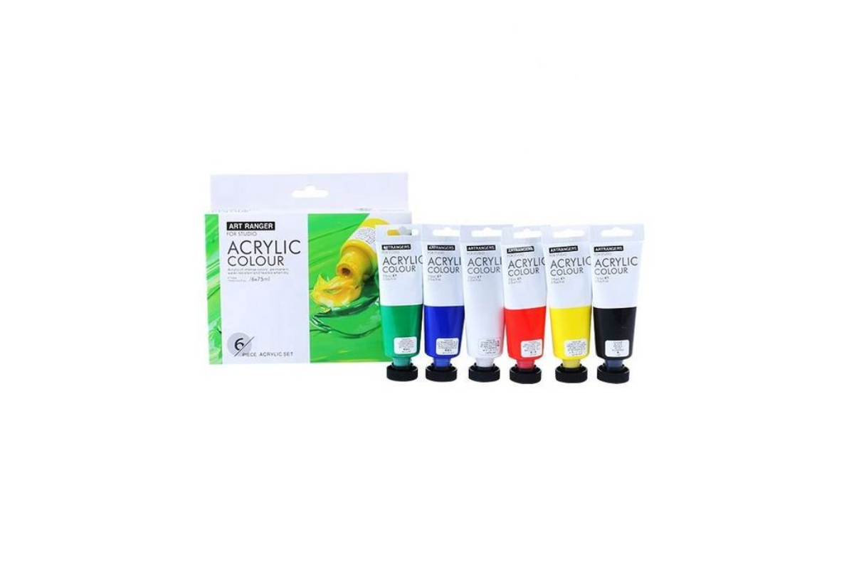 Art Ranger Acrylic Colour – 75ml Per Tube
