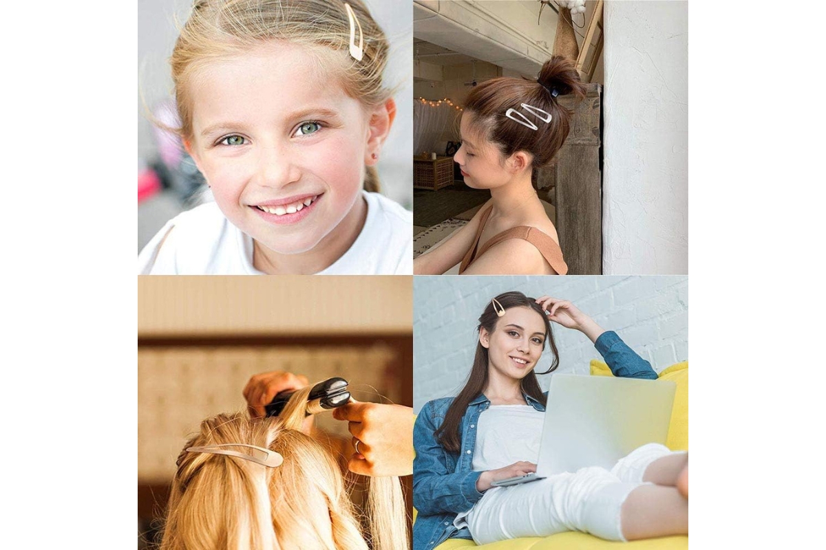 5cm Metal Hair Clips - 10 Pcs - Image 4