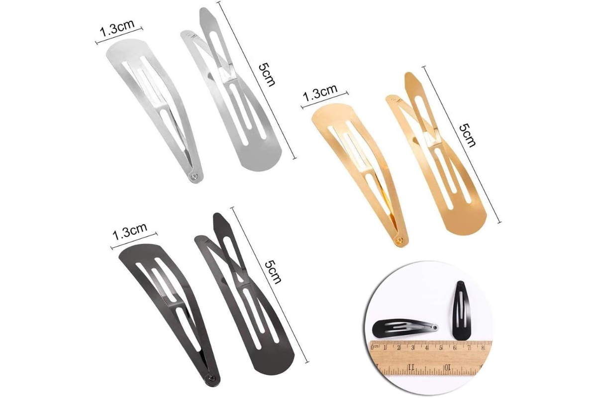 5cm Metal Hair Clips - 10 Pcs - Image 3