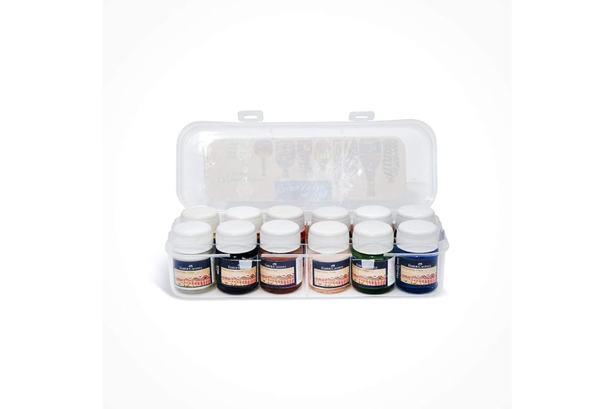 Faber-Castell Fabric Acrylic Paint Set - Image 6