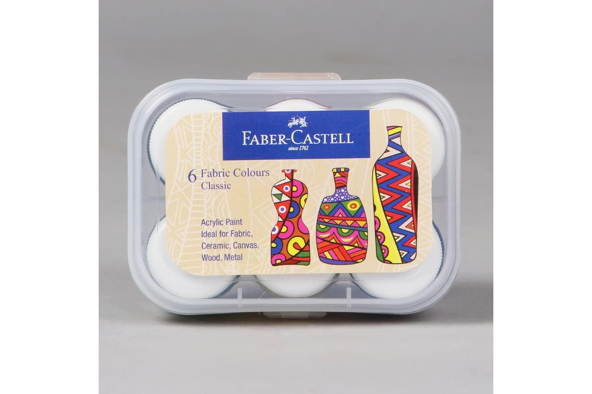Faber-Castell Fabric Acrylic Paint Set - Image 5