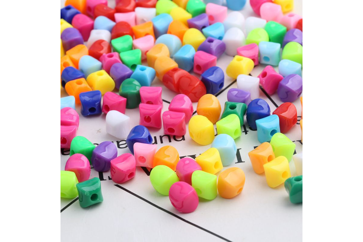10MM Acrylic Beads for DIY Crafts - Assorted Colors - Image 3