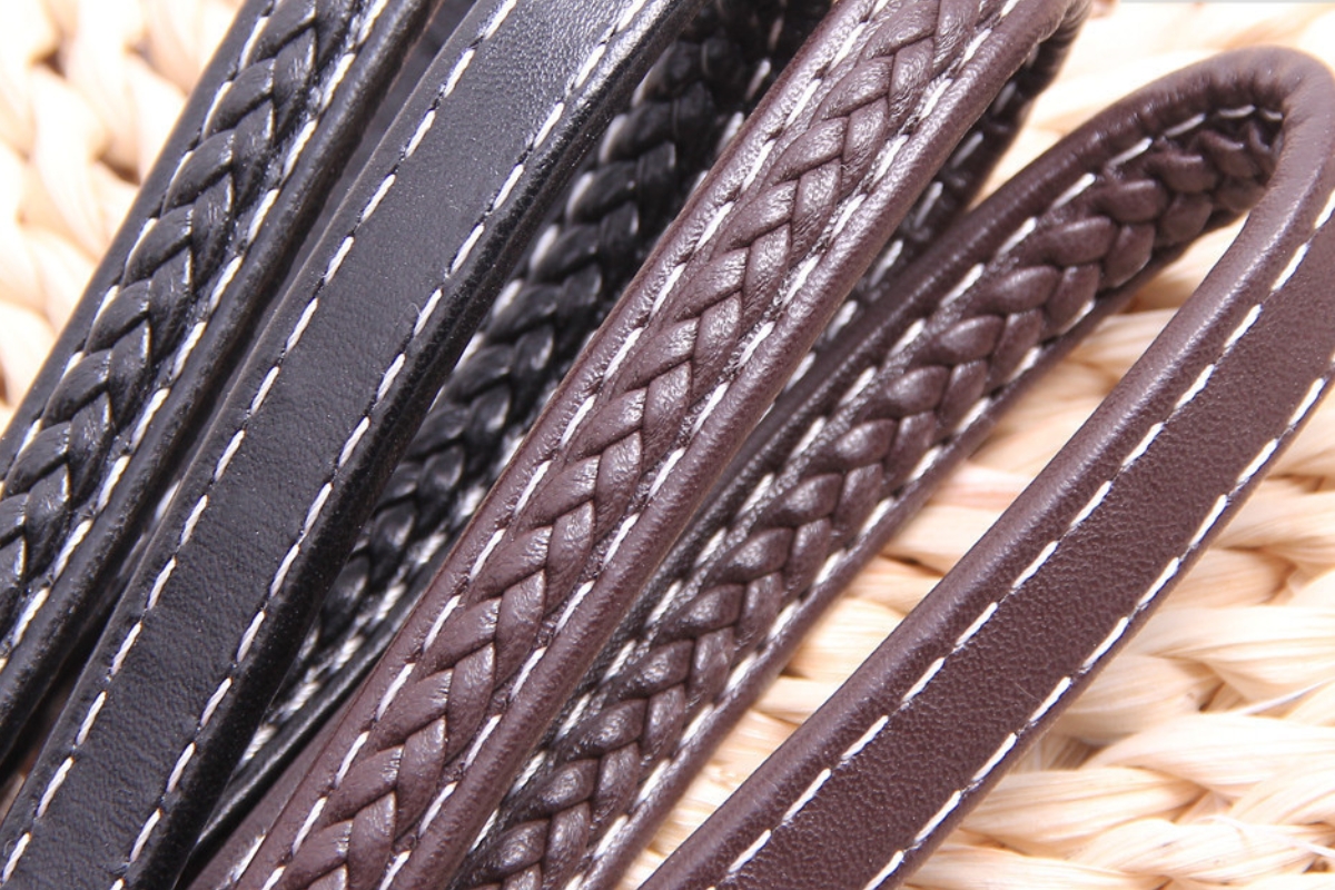 12mm Braided Leather Cord for Bracelet Making