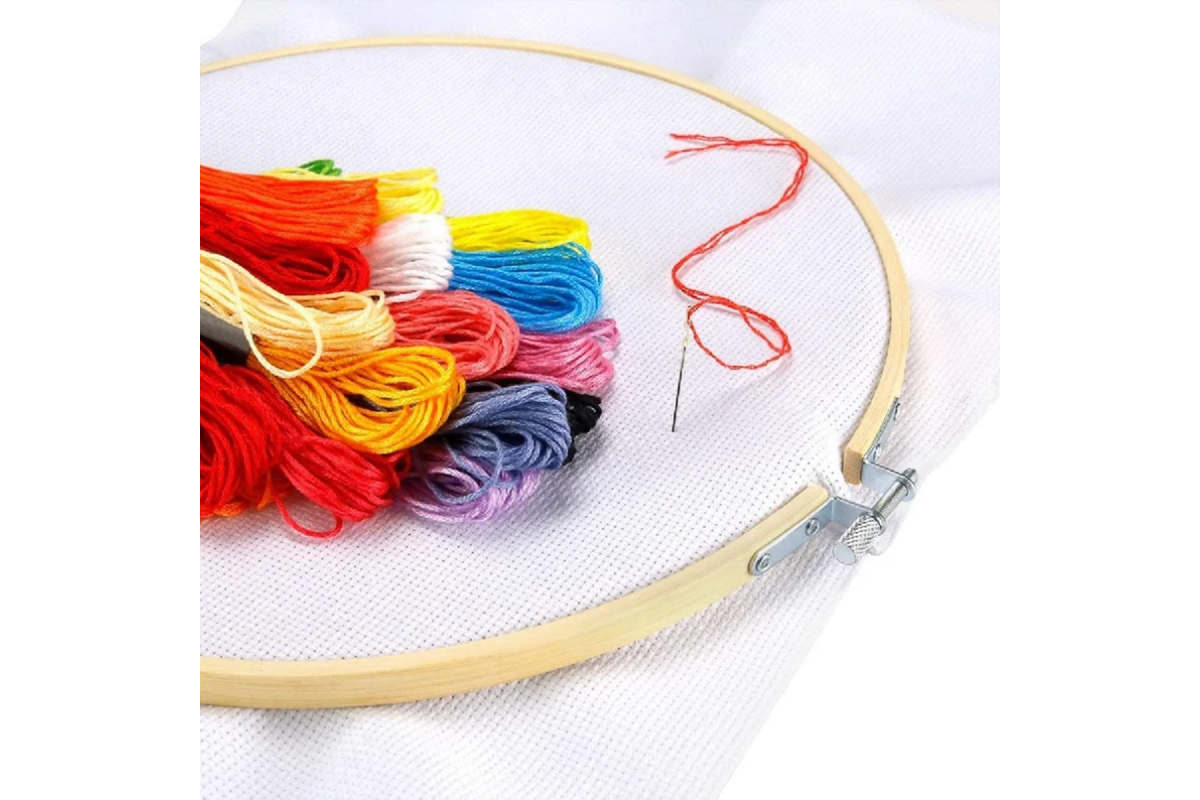 Wooden Embroidery Hoop - Multiple Sizes for Hand Embroidery - Image 4
