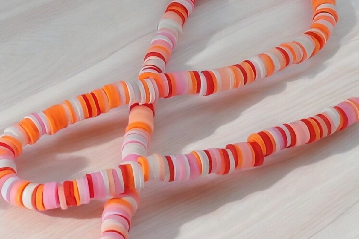 Multi-Colored Flat Beads - 6mm - Image 6